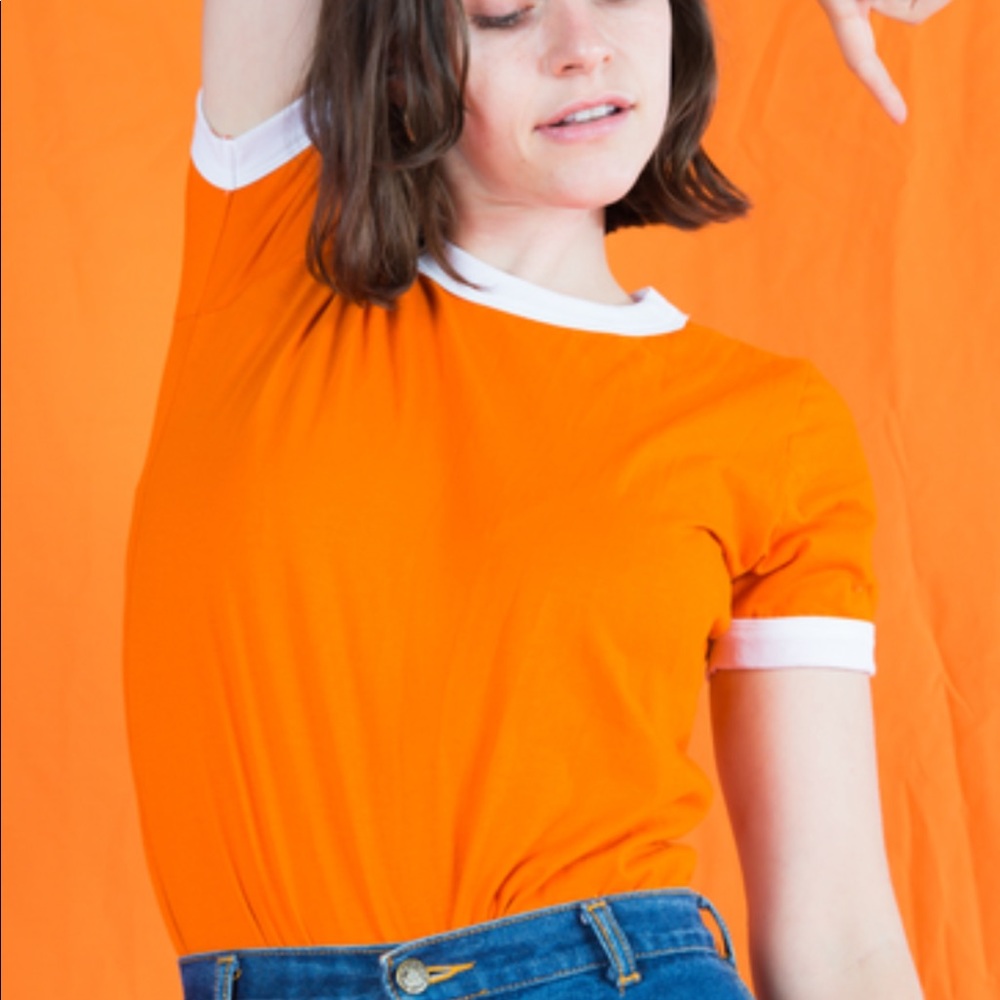 Big Bud Press Orange Ringer